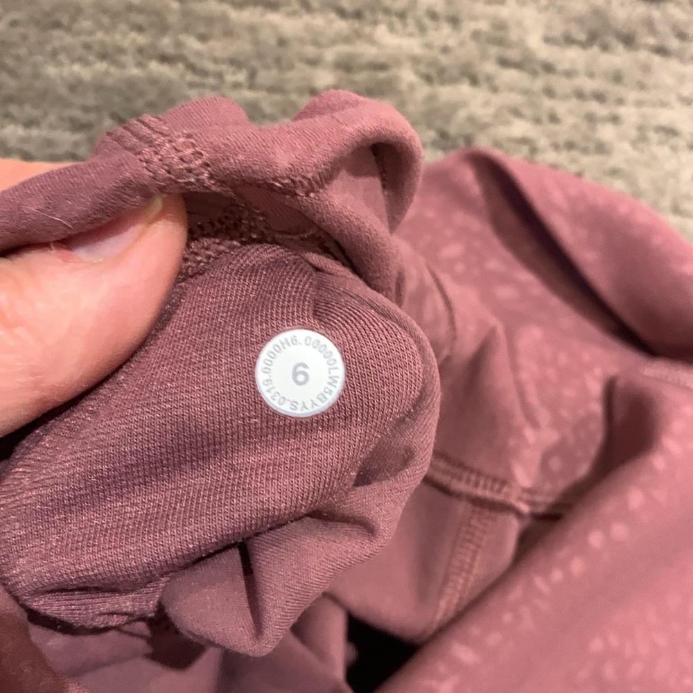 Lululemon Align Mauve Patterned High-Waisted Legg… - image 7